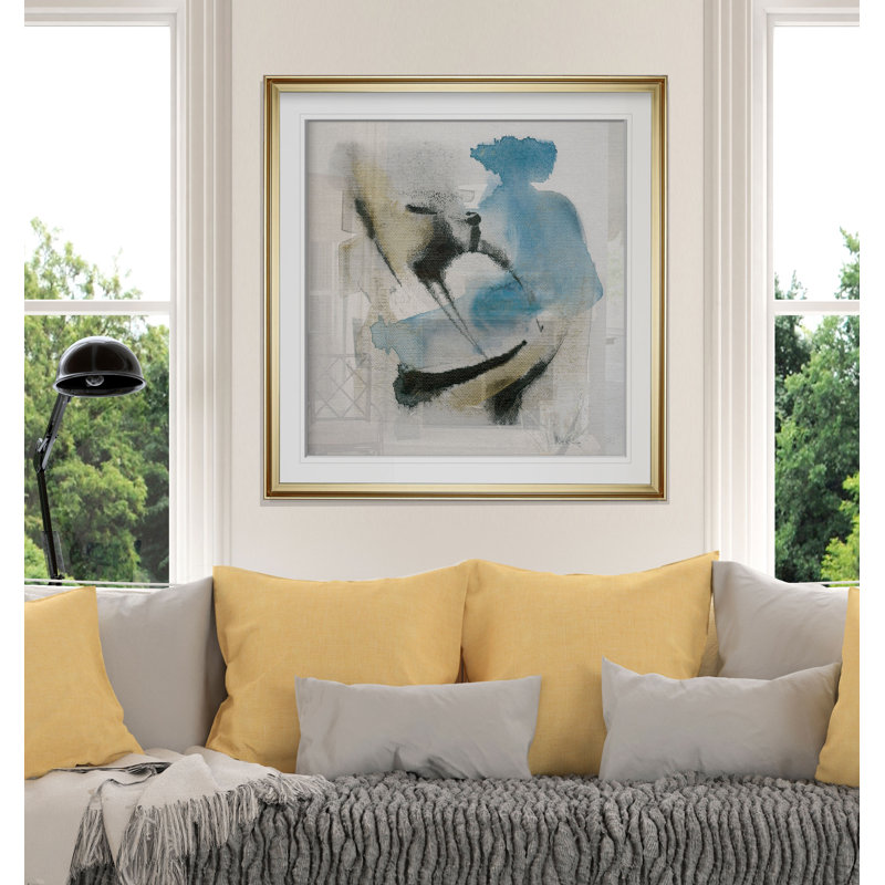 «Artesian Spring I», reproduction, H 23 po x l 23 po x P 1,5 po, Cadre doré