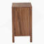 Table de chevet en bois avec porte