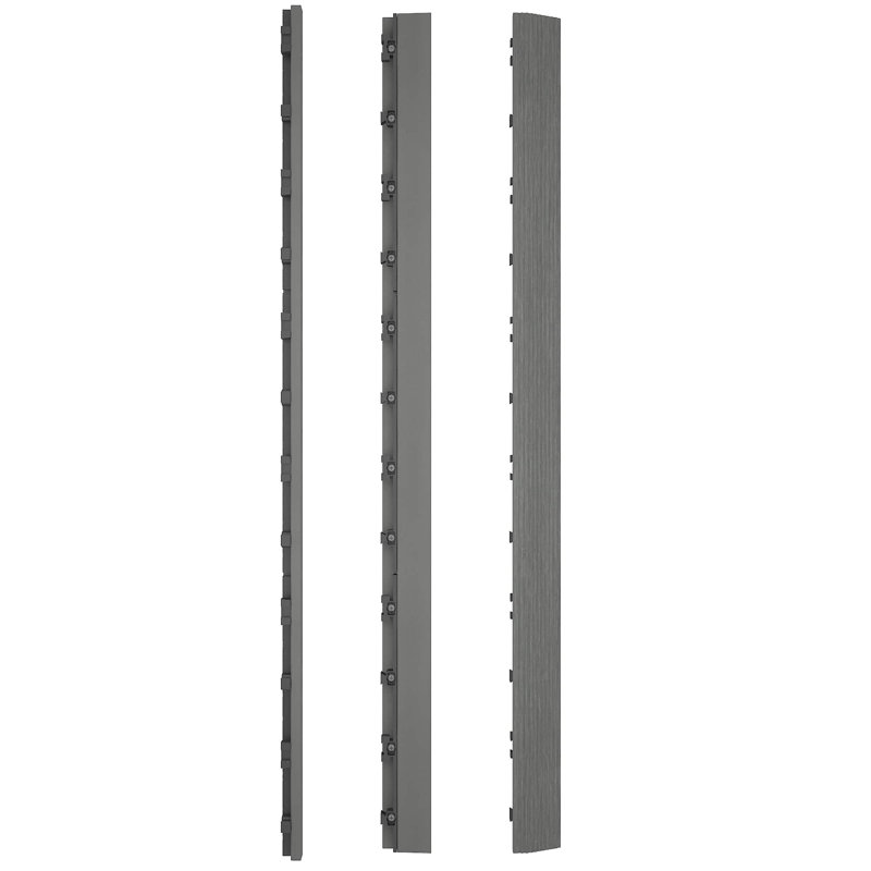 Carrelage de terrasse 2 po x 36 po Quick Deck, Gris Westminster