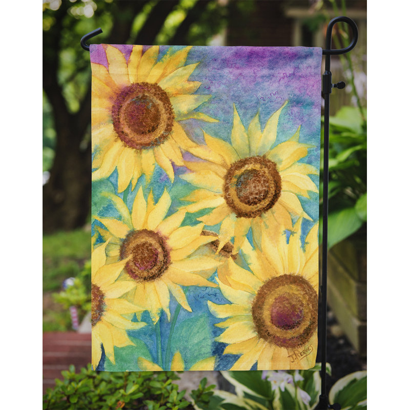 Drapeau de jardin Fernbush, H 15 po x l 11 po