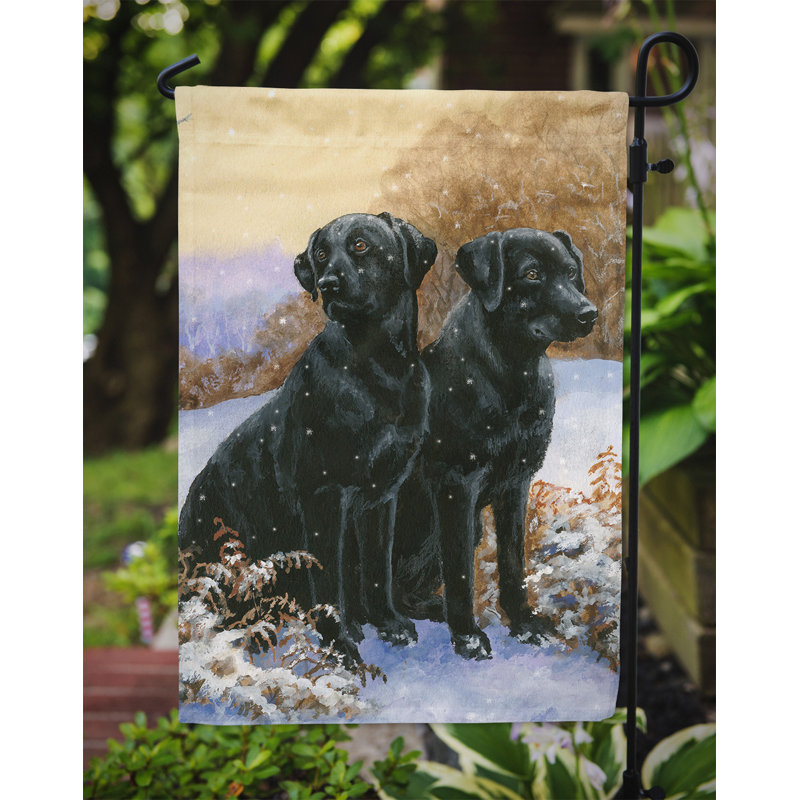 Double Sided Polyester Animal Garden Flag, 15" H  x 11" W