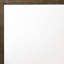 40" Oak Rectangle Dresser Mirror Mounts To Dresser With Frame