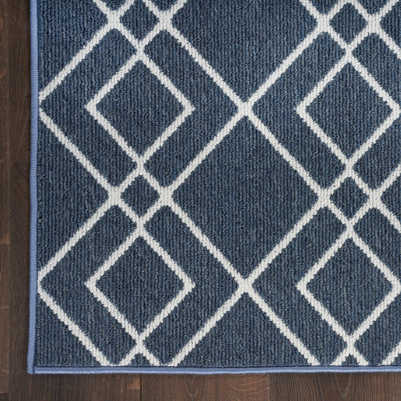 Dustee Southwestern Indoor / Outdoor Rug, Rectangle 5' x 7'