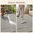 UV-resistant Geometric Gray/White Indoor/Outdoor Area Rug-864309040