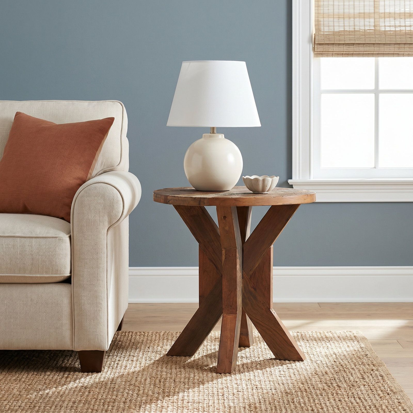 Provence Solid Wood End Table
