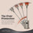  Patio Heater with Table 48,000 BTU Output Electronic Ignition System with Wheels- Stainless Steel-100847389