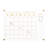 Thomas Martha Stewart Acrylic Wall Calendar with Notes with Dry Erase Marker and Mounting Hardware-89798295