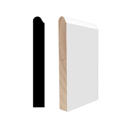 RMM 1021 11/16 in.D x 5 1/4 in.W x 96in.L Primed Finger-Joined Pine Window Stool 5-pcs 40 Ft Total