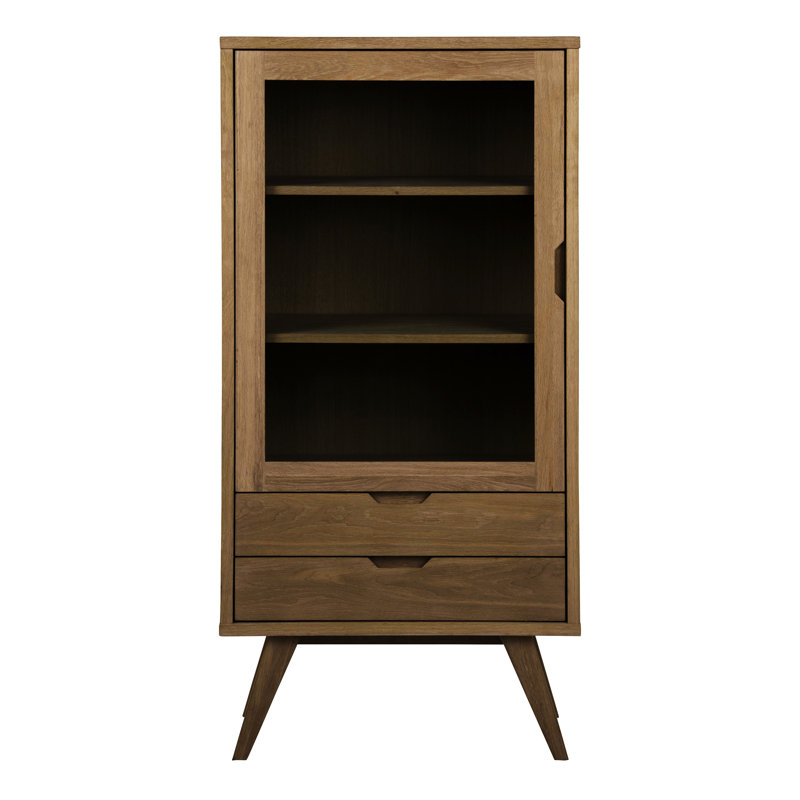 Montgomeryville Display Cabinet, Smoked Oak