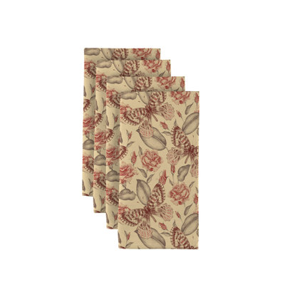 Ashanti Polyester Animals/Nature Square Napkin
