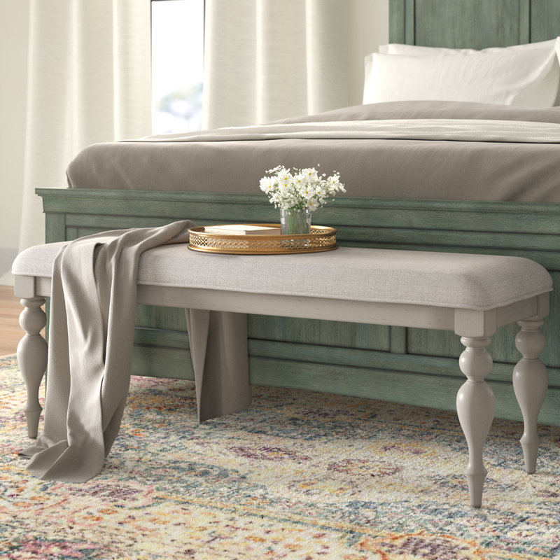 Cato Linen Upholstered Bench