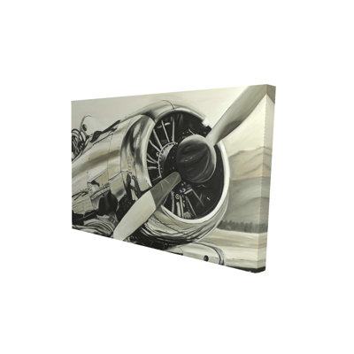 Vintage Aircraft Canvas | Transportation Vintage Home Decor
