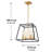 Thela 4 - Light Dimmable Geometric Chandelier-515530171