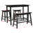 Fellsburg 4 - Person Solid Wood Top Four Leg Dining Set-1957545501-1985957456-1985957455