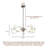 Retro Electroplated Iron Art Spherical Ceiling Lamp