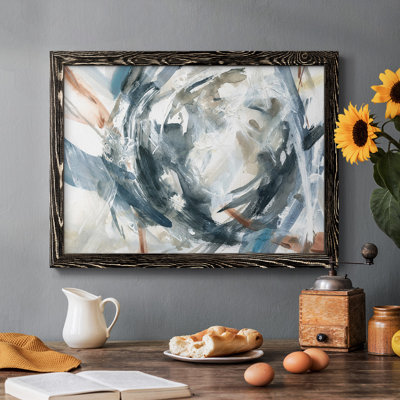 Tableau hypnotique - Toile tendue avec châssis rustique_46632