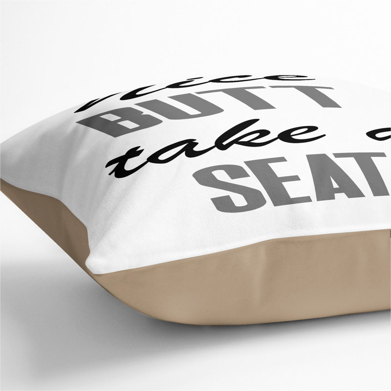 Square Cushion, 55cm H x 55cm W x 20cm D, Stone