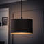 Drum Velvet Pendant Shade ( Screw On )-619335854-664550217