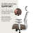 HON Altern Mesh Mid Back Task Chair, White Frame, Bark-118913960-118913958