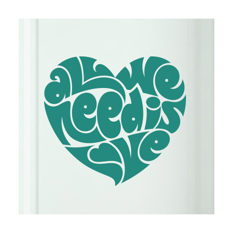 Wall Decal, Aqua Green