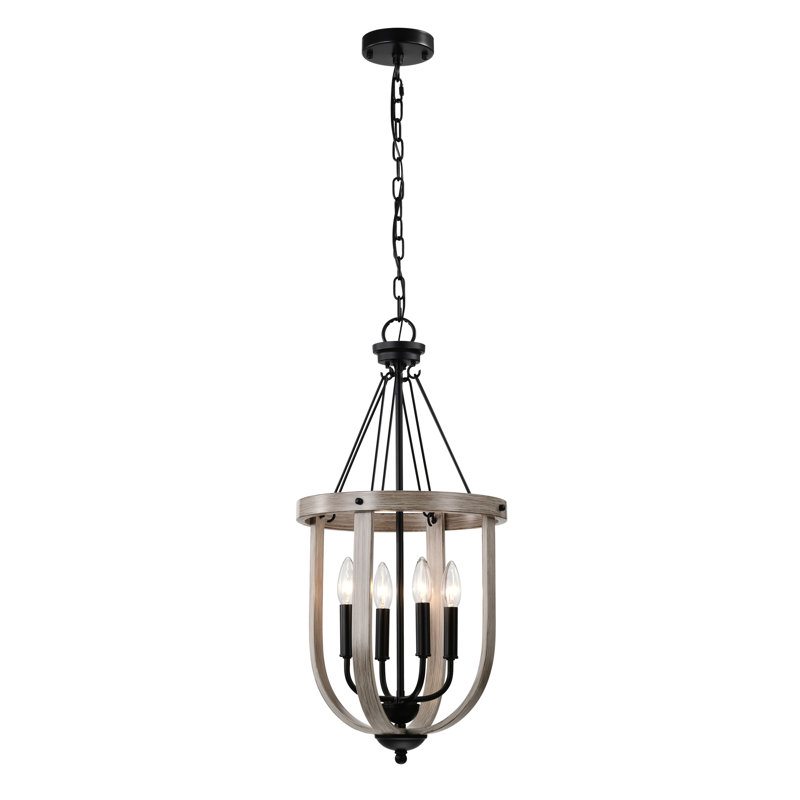 Luminaire suspendu urne 4 lumières Adhvaith