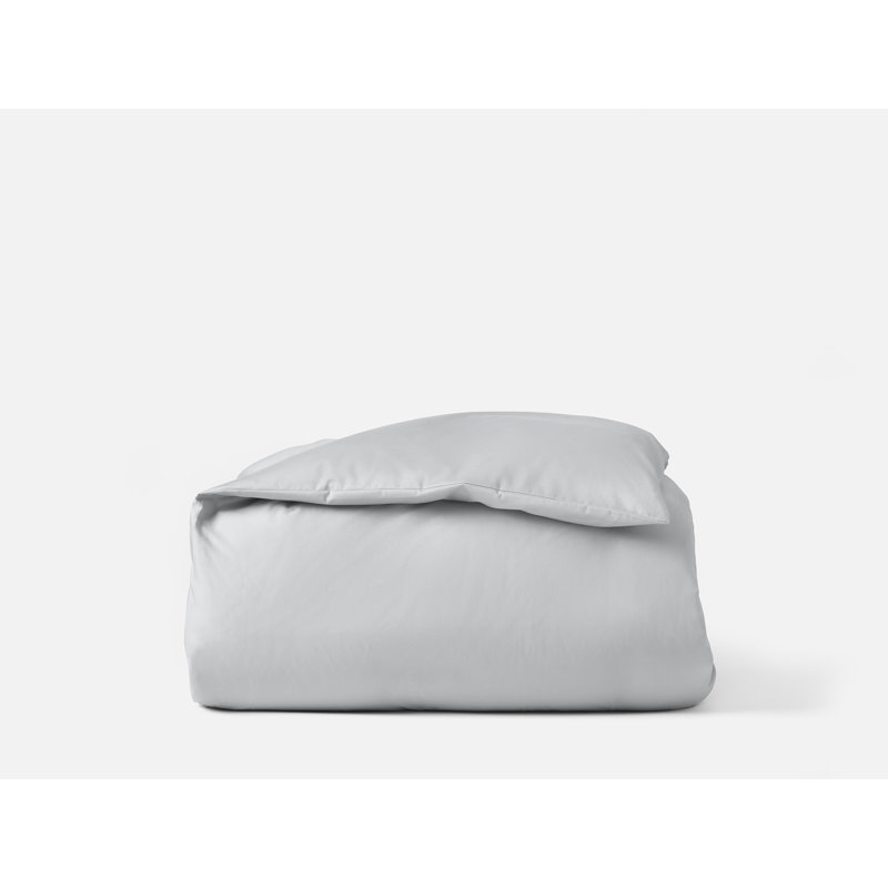 Cloud Soft Organic Sateen Duvet Cover, Twin Duvet Cover, Seal
