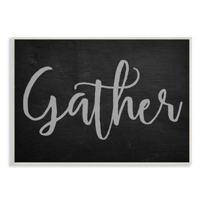 Rassembler la typographie en noir et gris