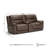 Dunleith Upholstered 99'' Power Reclining Loveseat-88292989