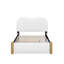 Lit plateforme double avec lit gigogne