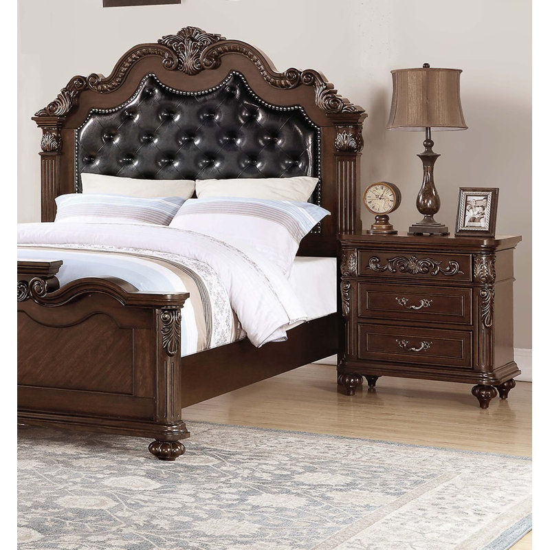 Table de chevet traditionnelle 1pc