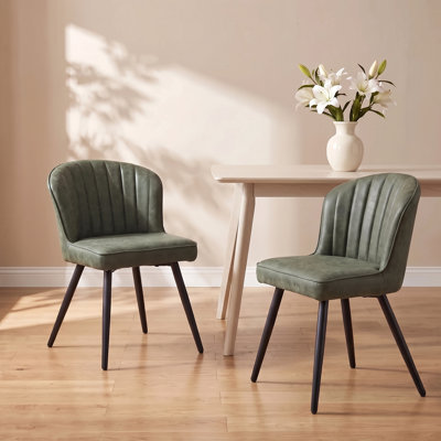 47.5cm H Upholstered Metal Accent