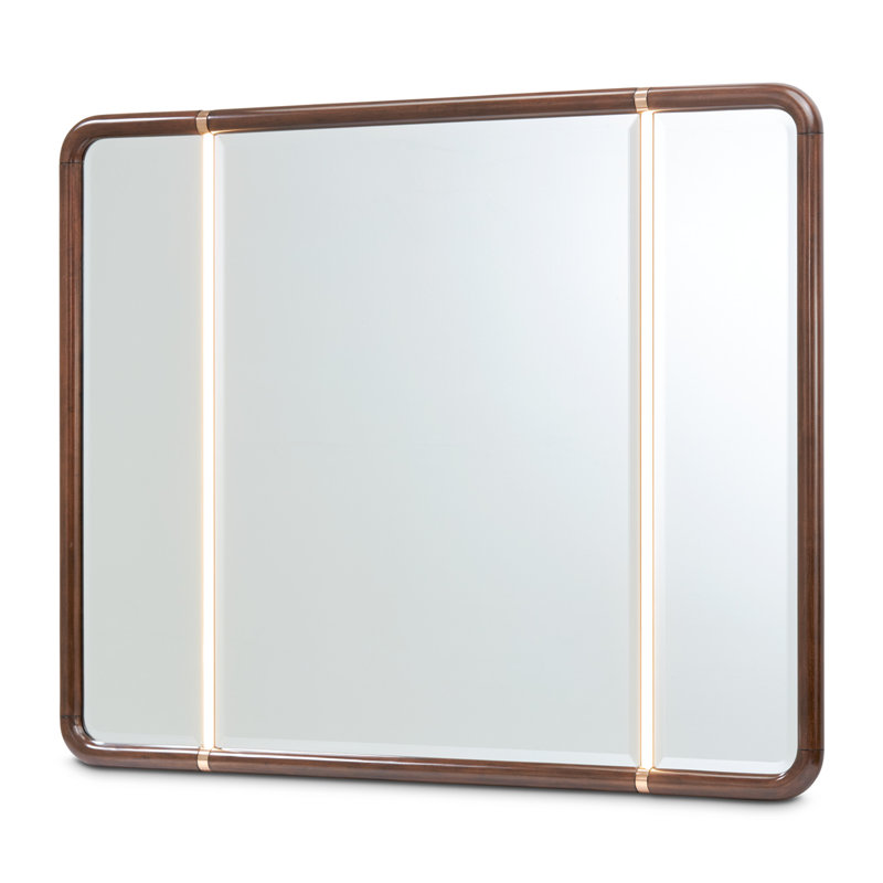 Mason Park Dresser With Mirror - Umber