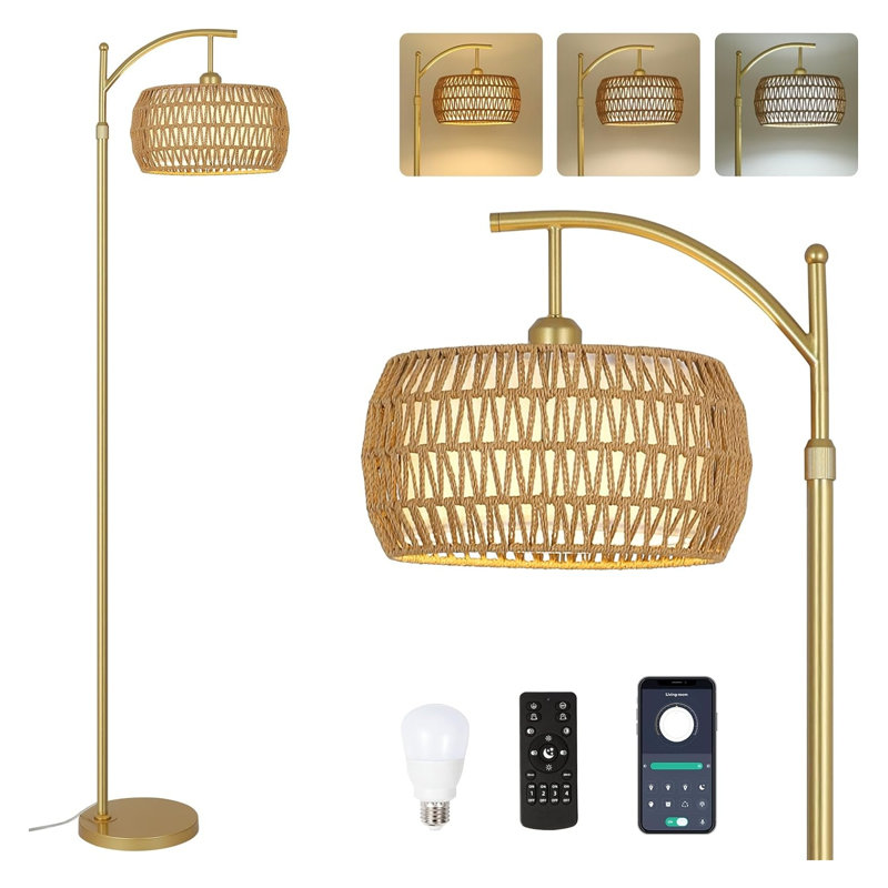 Lampe sur pied Boho