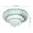 Modern Flush Mount Crystal Ceiling Light