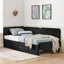 Structure de lit plateforme tapissier avec 2 tiroirs de rangement-1911923280-1911923287