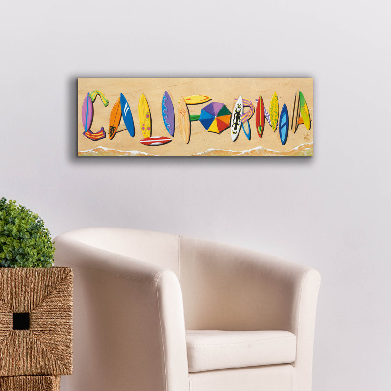 «California» par Scott Westmoreland, H 12 po x l 36 po