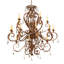 54" Wide Serratina 20 Light Chandelier