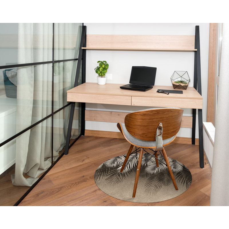 Kassadi Hard Floor Straight Round Chair Mat
