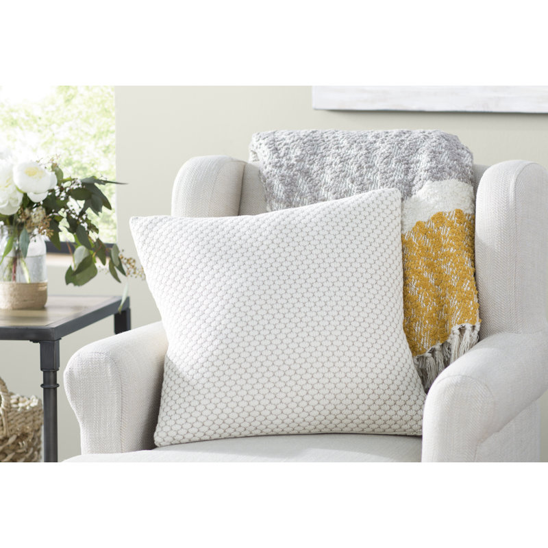 Housse de coussin rectangulaire et insert, 20 po x 20 po