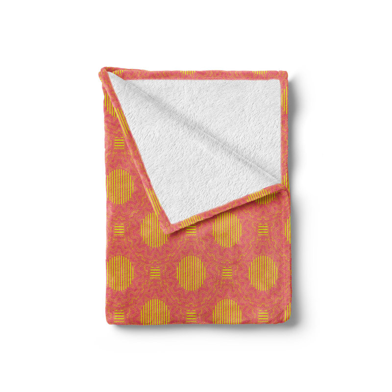 Hand Woven Throw Blanket, 50" W x 60" L