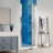 Pivot Hinged Swing Frameless Shower Door In Chrome With Clear Glass-121696452