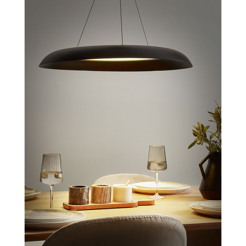 Buril 1 - Light Matte Black LED Novelty Pendant