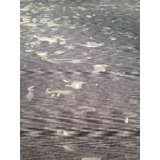 Modern Silk Abstract Area Rug in Gray
