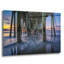 «Under The Pier At Dawn» par Rick Berk, art mural en verre acrylique-92323641