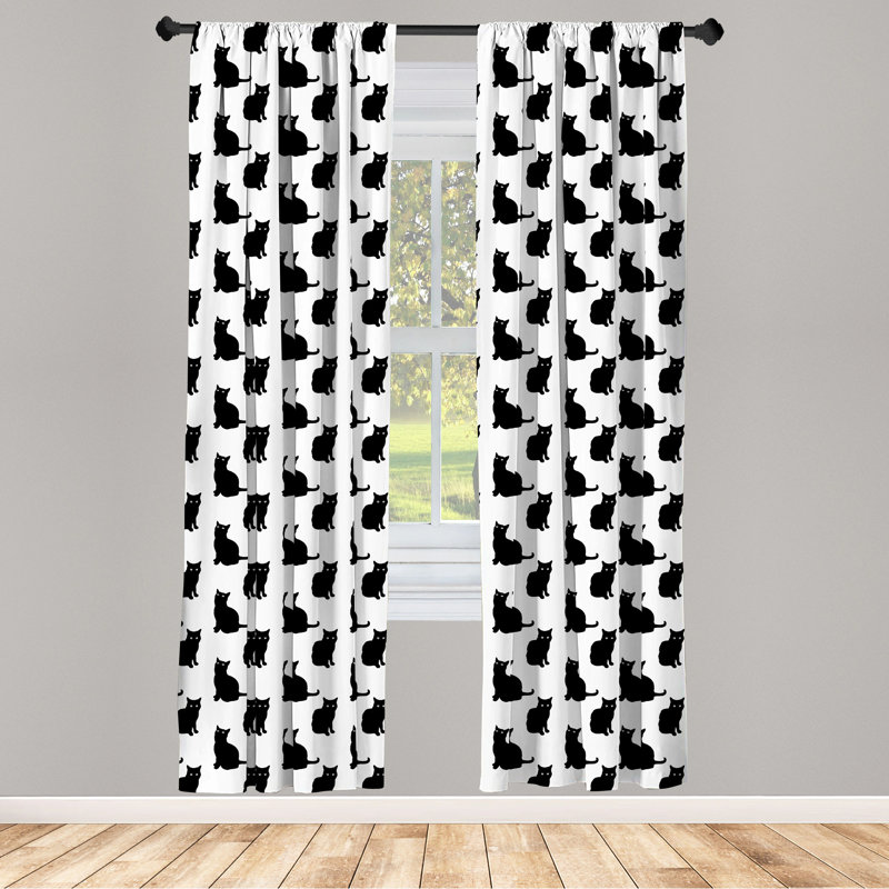 Semi Sheer Sliding Panel Pair, 28" x 63"