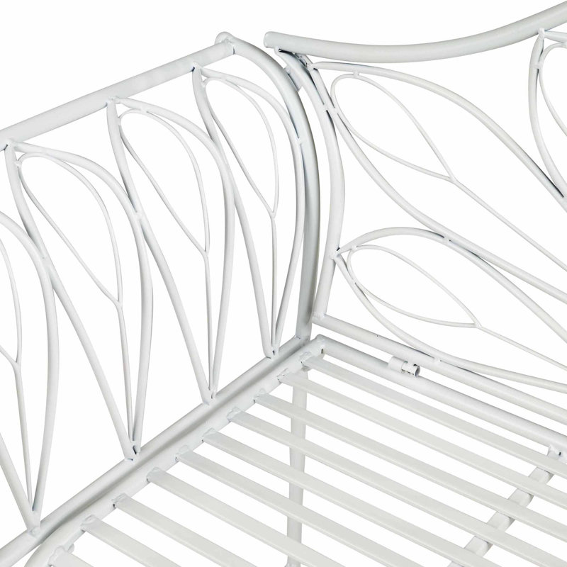 Banc de jardin en métal Severson