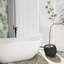 63'' x 29'' Freestanding Soaking Acrylic Bathtub in White