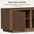 Carwell 79'' Mid-Century Modern Solid Wood Fluted TV Stand 