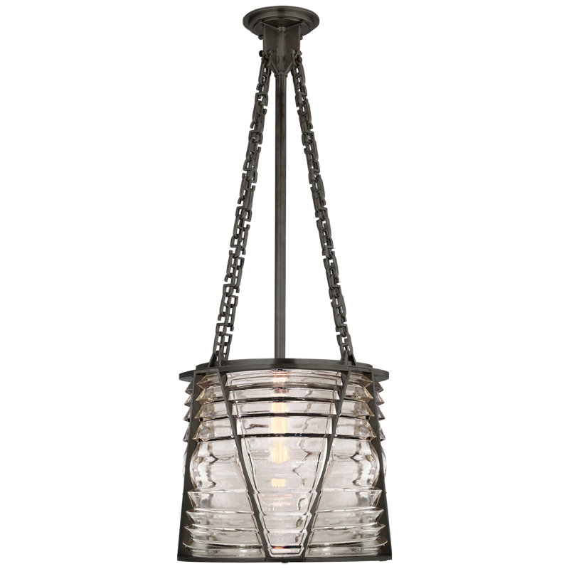 Ralph Lauren Chatham 1 Light Large Pendant, Bronze, 17" H x 18.5" W x 18.5" D