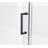 72 in. H Pivot Frameless Shower Door with Clear Glass-85752681
